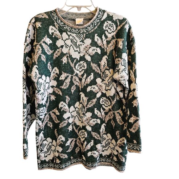 Holiday Time Sweaters - Vintage ladies holiday sweater by Holiday Time - size medium